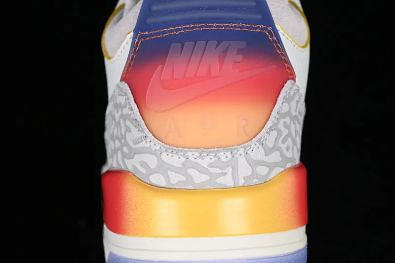 All categories Air Jordan Jordan series basketball shoes Air Jordan 3 J.Balvin x Air Jordan 3 Retro AJ3 Joe 3 rainbow gradient FN0344-901